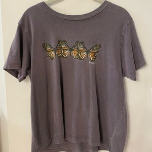 oneill butterfly tshirt